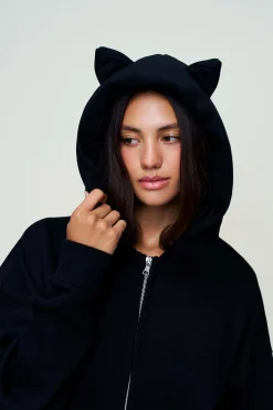 Shiba Bedazzle Zip Up