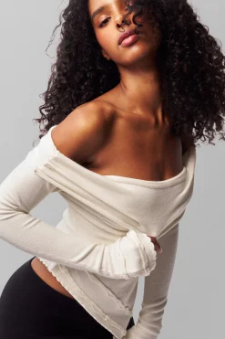 Soler Fold Over Knit Top